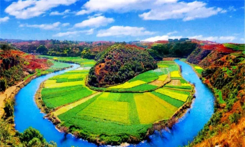 昆明旅游 花鄉水城·宜居宜良 大美風光待你尋